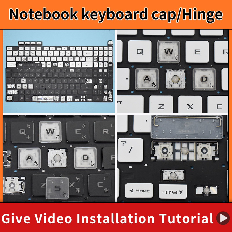 Gaming Keyboard Asus - Replacement Keycap Key Cap Hinge for