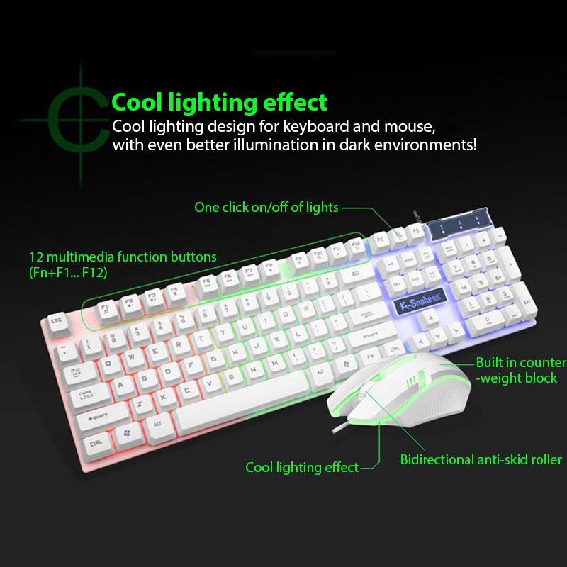 KM320 Keyboard And Mouse Set W - Gaming Keyboard Mouse Combo review and price