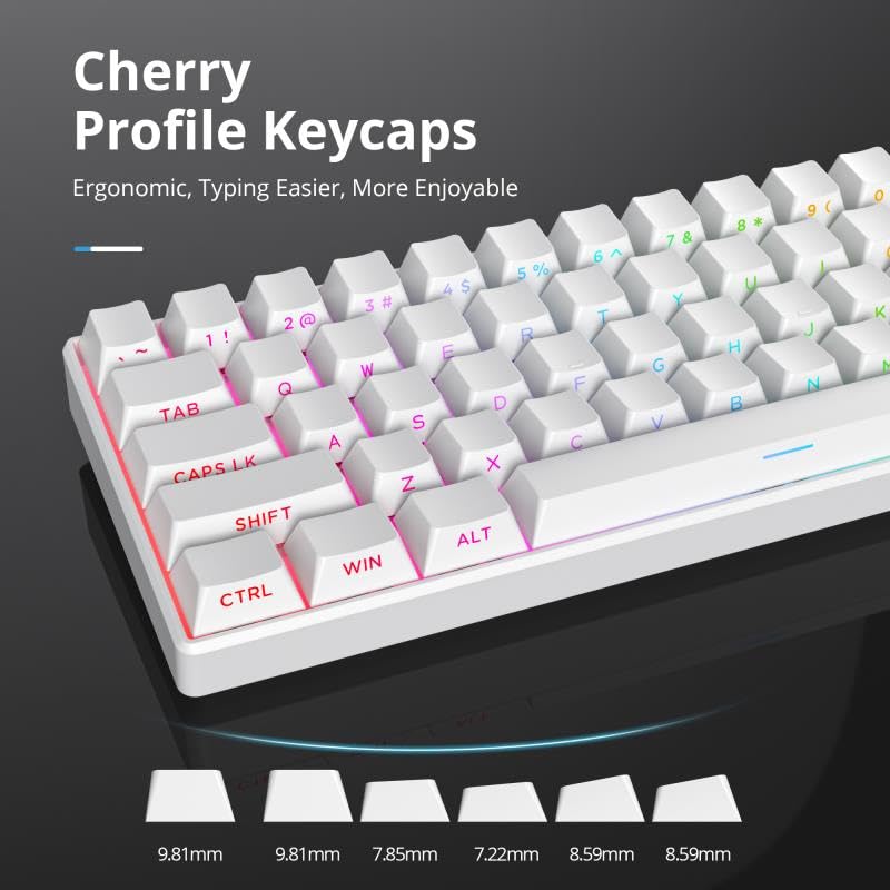 134 Keys Double Shot PBT Keyca - Keyboard Gaming Black review and price