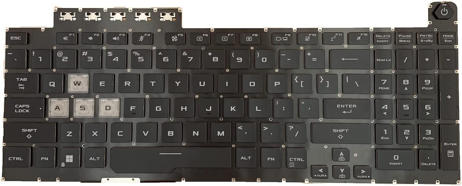 New for Asus TUF Gaming F17 FX - Gaming Keyboard Asus review and price