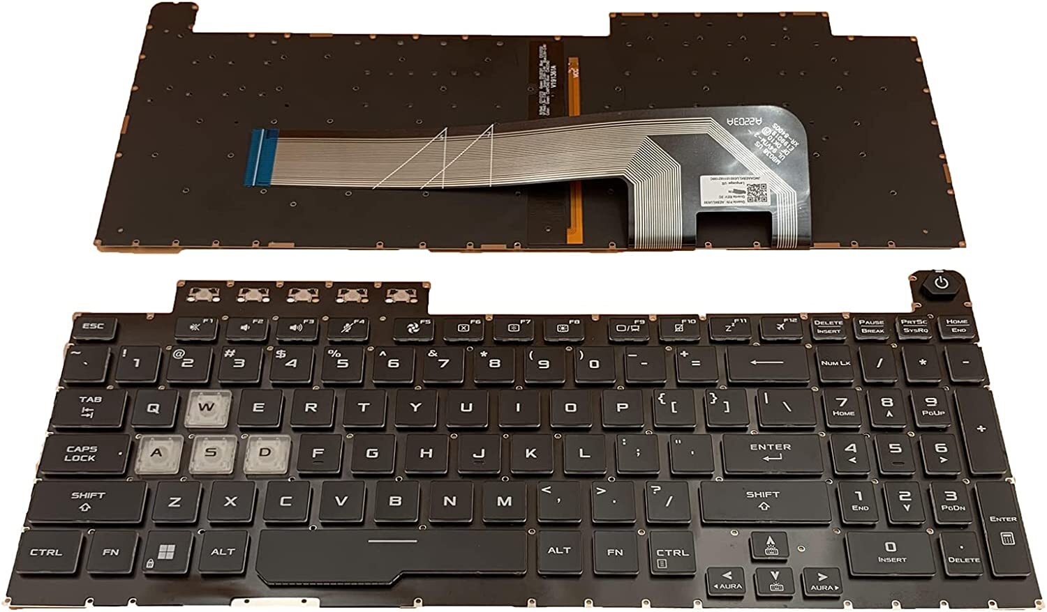 New for Asus TUF Gaming F17 FX - Gaming Keyboard Asus review and price