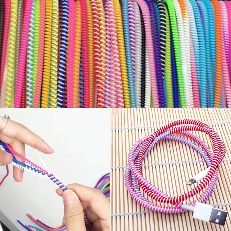 TPU Spiral USB Charging Cable  - Coiled Usb Cable review and price