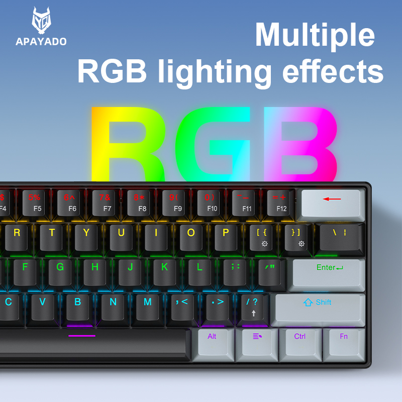 APAYADO K61 Mini Mechanical Ke - Gaming Keyboard Mouse And Headset Combo review and price