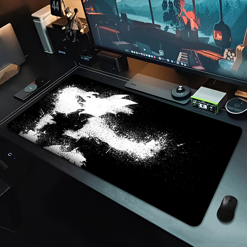 DBZ Black Anime Mouse Pad Drag - Gaming Keyboard Higround review and price