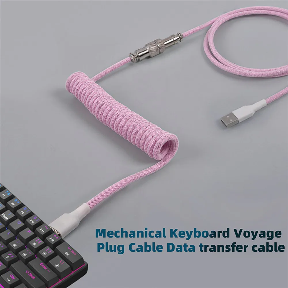 New Mechanical Keyboard Coiled - Gaming Keyboard Type C review and price