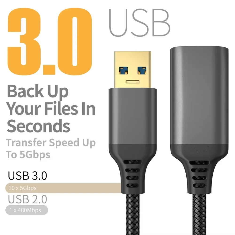 0.5/1/2/3/5m Nylon Braided USB - Coiled Usb Cable review and price