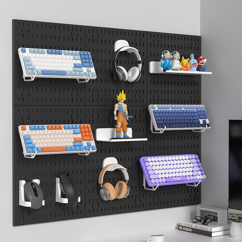 Adhesive Pegboard Shelf for Ga - Gaming Keyboard And Mouse review and price