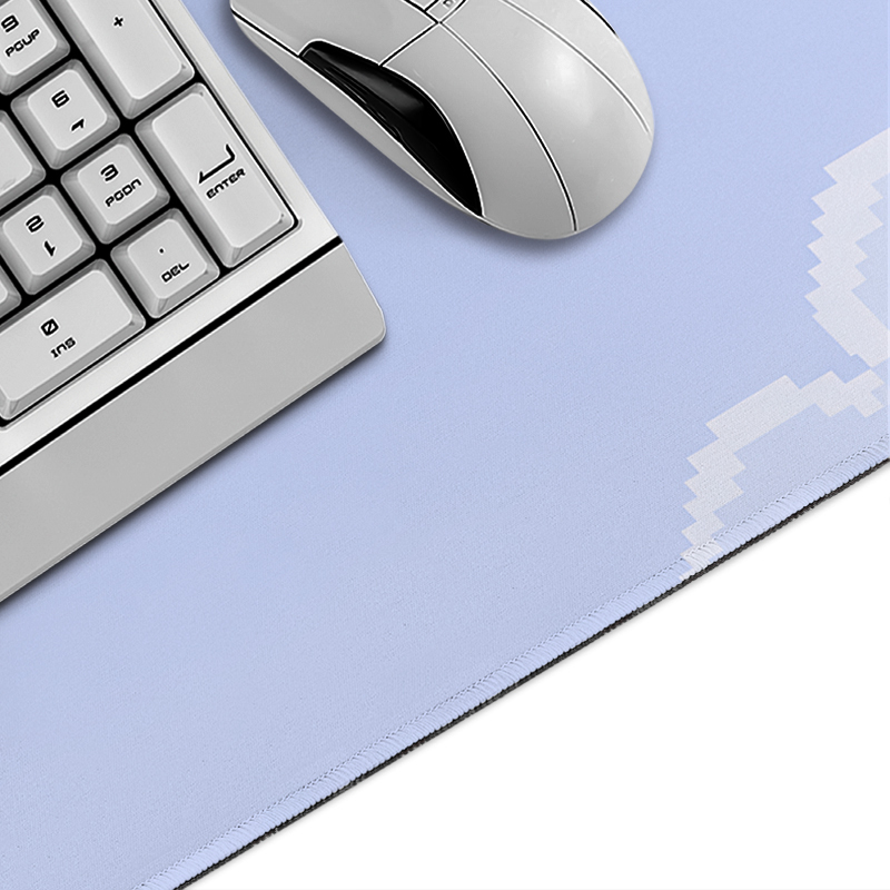 Mouse Pad Blue Moon Cloud Sky  - Gaming Keyboard Blue review and price
