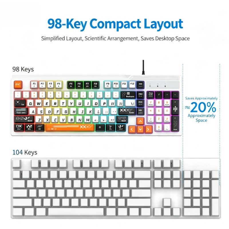 K8pro 3 In 1 Gaming Combo Wire - Gaming Keyboard Mouse Combo review and price