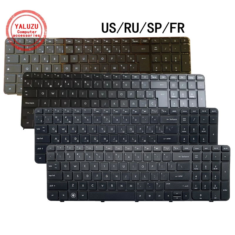 US/RU/SP/FR English/Russian/Sp - Gaming Keyboard Hp review and price