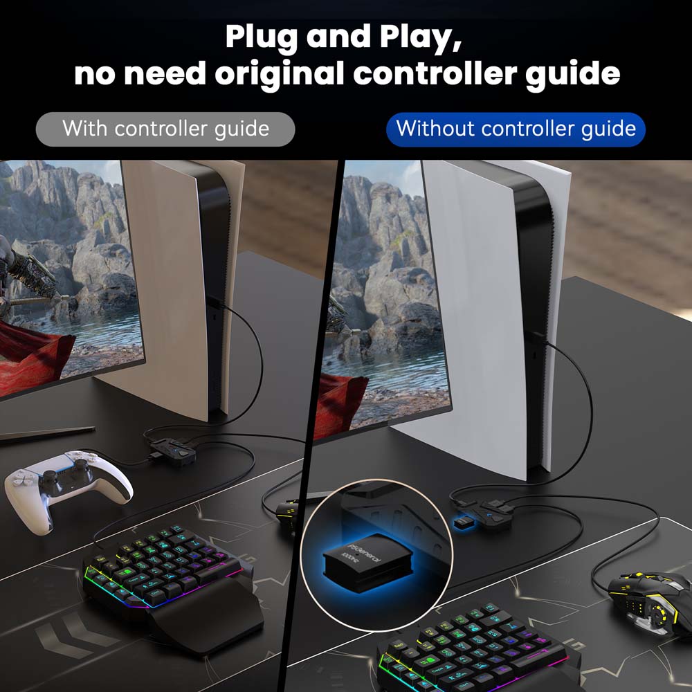 for PS5 Gaming Keyboard Mouse  - Gaming Keyboard Mouse Combo review and price