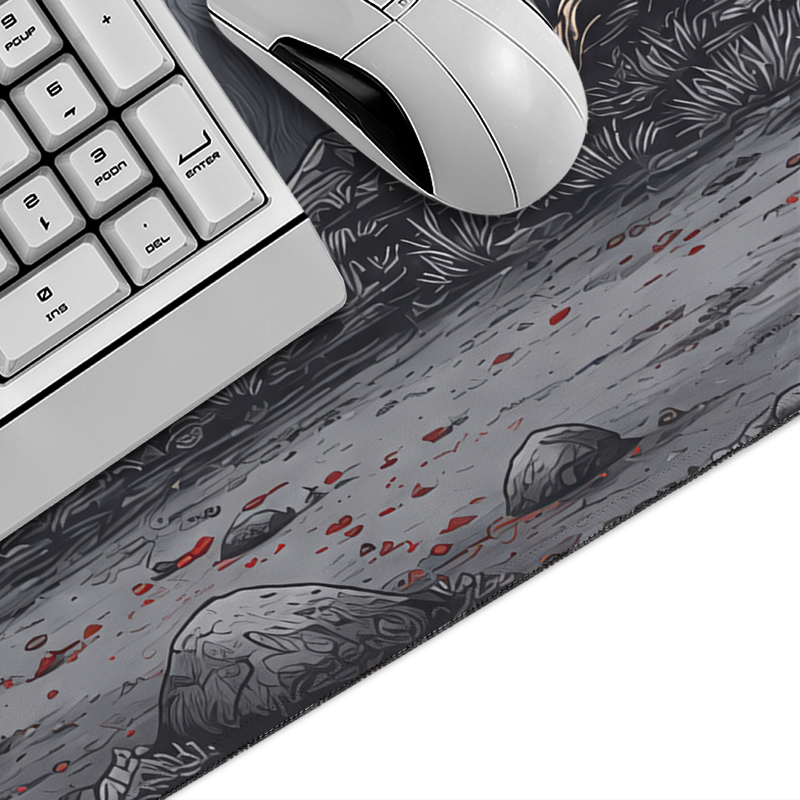 Mouse Pad Gaming Red Bonsai Mo - Gaming Keyboard Non Mechanical review and price
