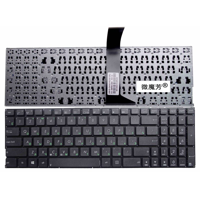 Russian Laptop keyboard for As - Gaming Keyboard Asus review and price
