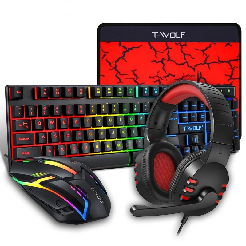 2026 4-In-1 Wired Gaming Keybo - Gaming Keyboard Mouse And Headset Combo review and price
