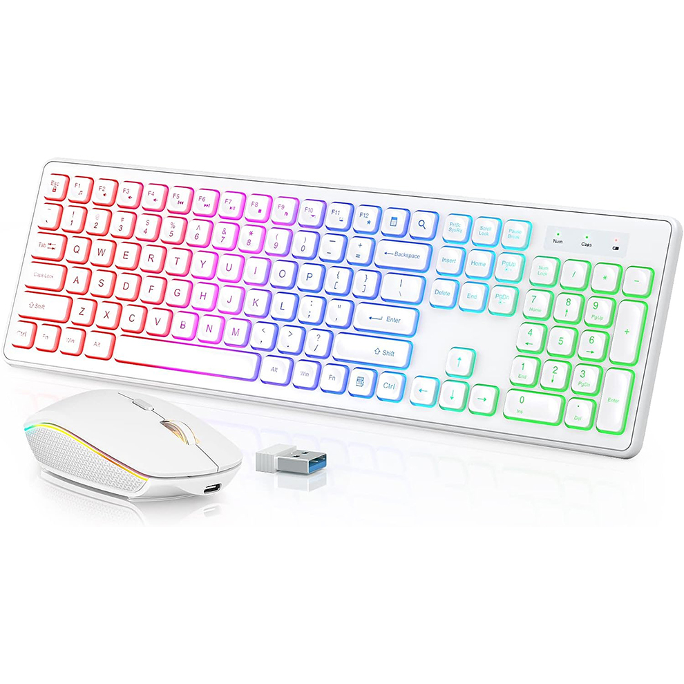 Backlit Wireless Keyboard and  - Gaming Keyboard Mouse Combo review and price