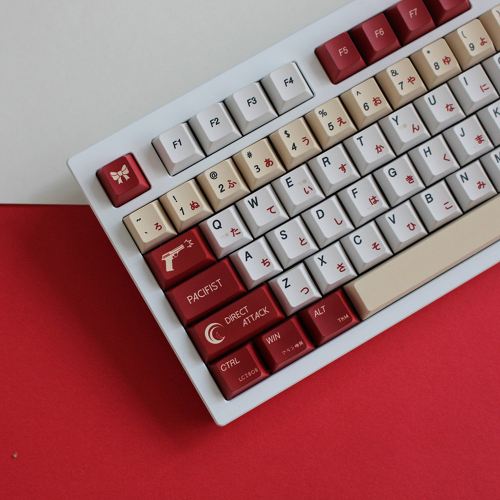 Lycoris Recoil Anime PBT Keyca - Gaming Keyboard Ergonomic review and price
