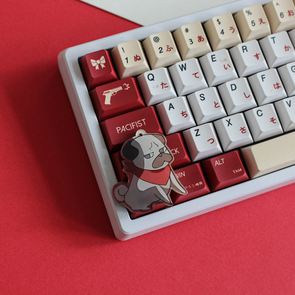 Lycoris Recoil Anime PBT Keyca - Gaming Keyboard Ergonomic review and price
