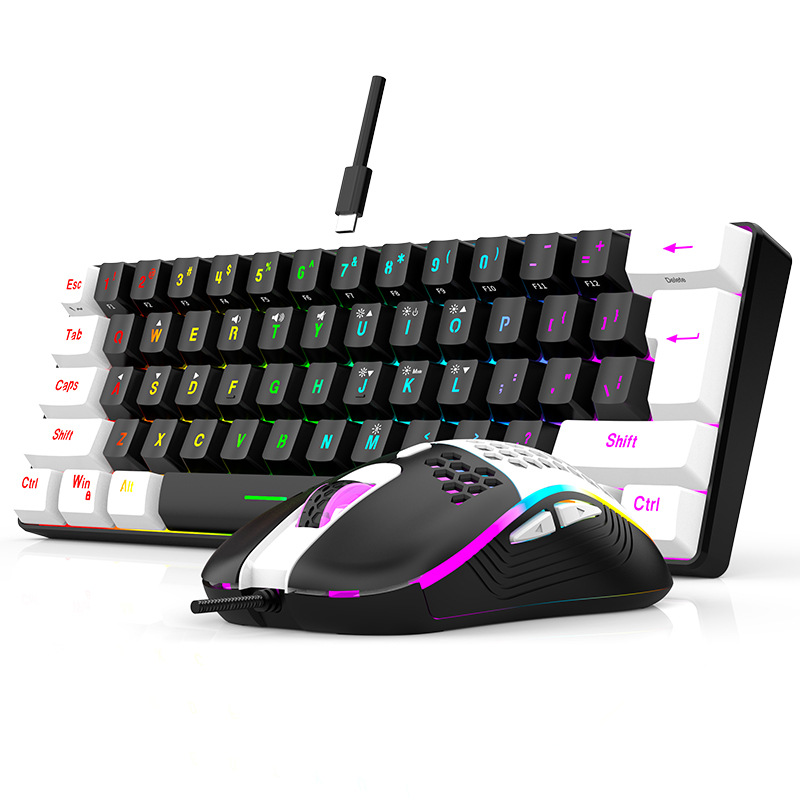 Keyboard and Mouse Sets 60% RG - Gaming Keyboard Mouse And Headset Combo review and price