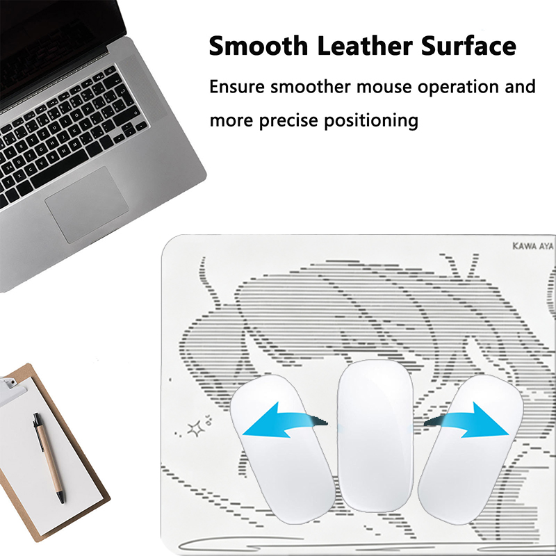 1Pcs Leather Mouse Pad Anime A - Gaming Keyboard And Mouse review and price